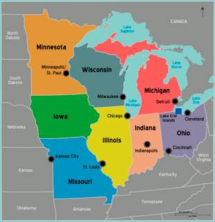 Picture of Midwestern United States