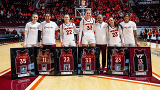 Picture of Virginia Tech Hokies women's basketball