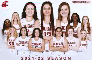 Picture of Washington State Cougars women's basketball