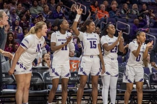 Picture of Northwestern Wildcats women's basketball