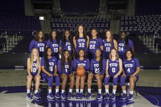 Picture of TCU Horned Frogs women's basketball