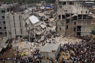 Picture of Rana Plaza collapse