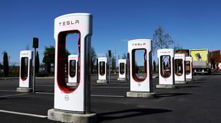 Picture of Tesla Supercharger