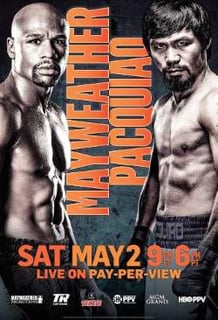 Picture of Floyd Mayweather Jr. vs. Manny Pacquiao