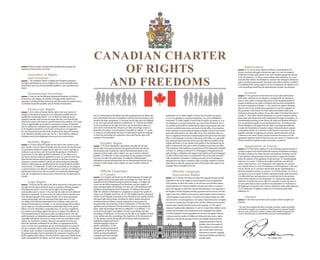 Picture of Canadian Charter of Rights and Freedoms