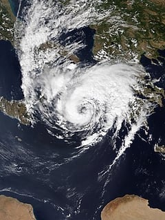 Picture of Mediterranean tropical-like cyclone
