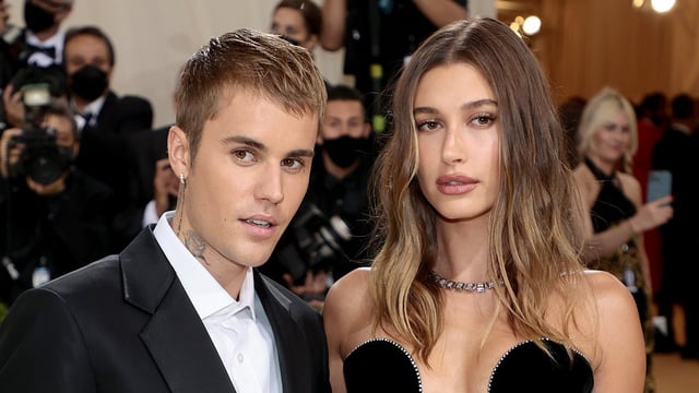 Justin Bieber and Hailey Bieber