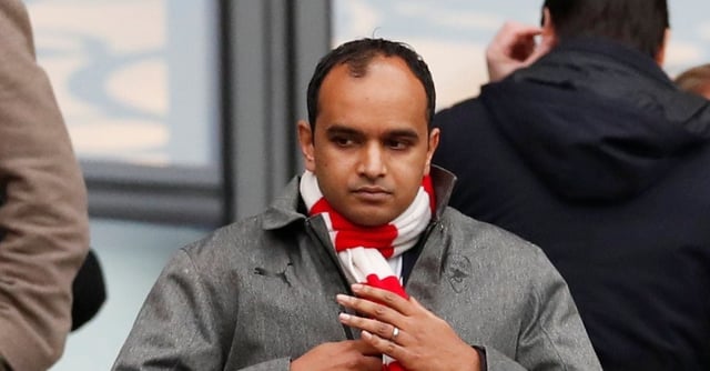 FILE PHOTO-Soccer Football - Premier League - West Ham United v Arsenal - London Stadium, London, Britain - January 12, 2019  Arsenal Managing Director Vinai Venkatesham. REUTERS/David Klein/File Photo 
