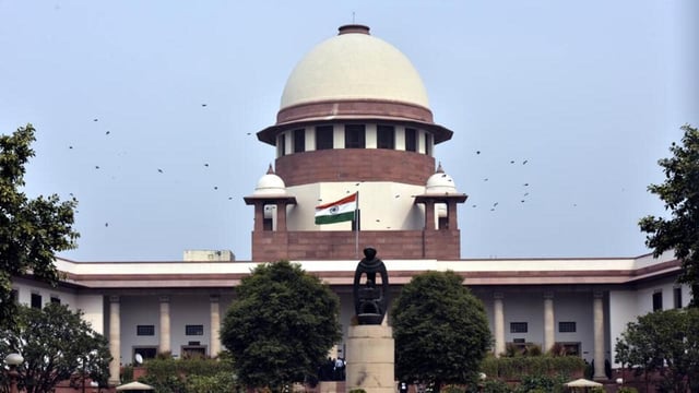 A view of Supreme Court in New Delhi (HT FILE PHOTO)