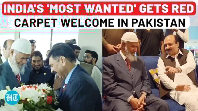 Radical Fugitive Zakir Naik Gets Grand Welcome In Islamabad