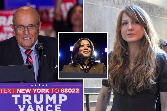 Rudy Giuliani daughter Kamla Harris