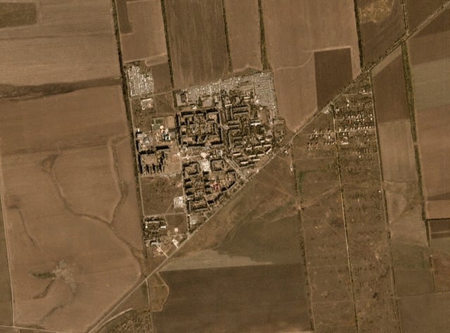 A satellite view of Vuhledar, amid Russia's attack on Ukraine, in Donetsk region, Ukraine, September 25, 2019. 2024 Planet Labs Inc./via REUTERS/File Photo