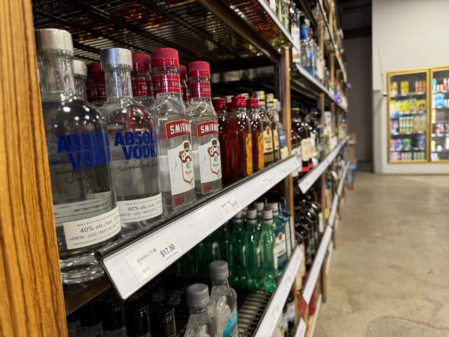 Alberta liquor store