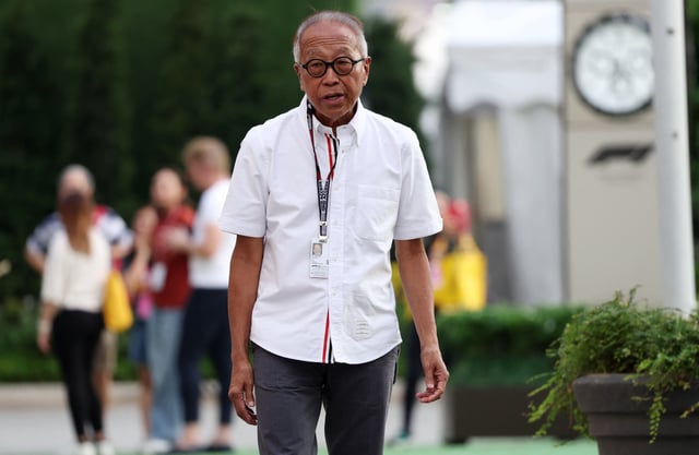 Formula One F1 - Singapore Grand Prix - Marina Bay Street Circuit, Singapore - September 14, 2023  Businessman Ong Beng Seng is seen ahead of the Singapore Grand Prix REUTERS/Edgar Su/File Photo