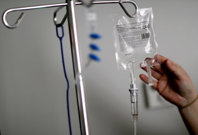 File photo taken in a hospital.