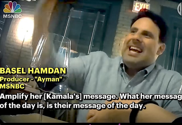 MSNBC producer Basel Hamden