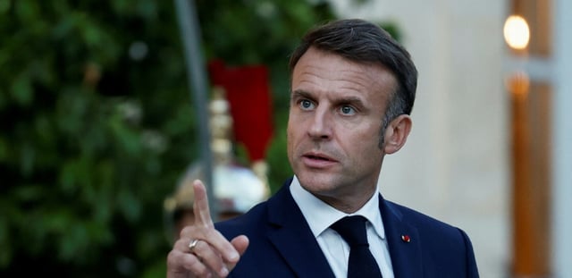 AFP - Emmanuel Macron