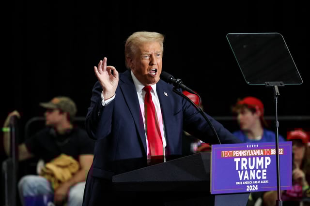 L’ancien président américain Donald Trump.