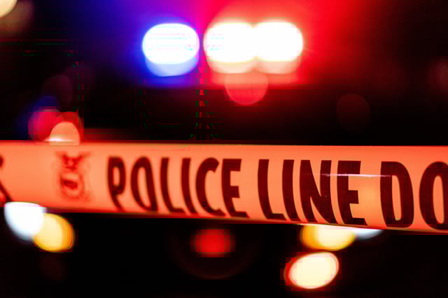 Police line