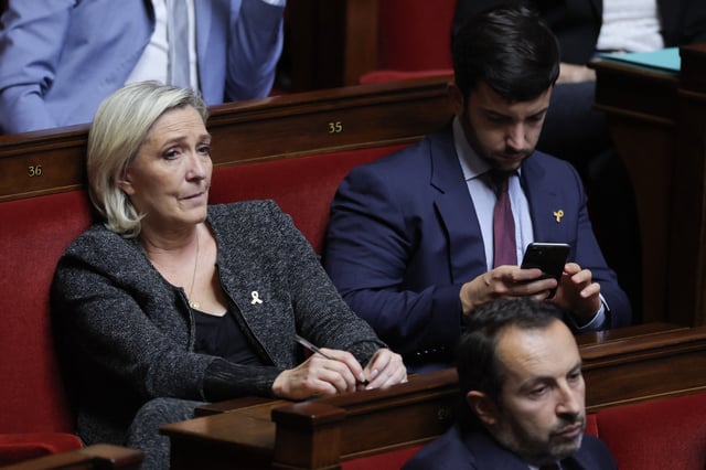Le RN va présenter un «contre-budget» pour «respecter le deal de base de Michel Barnier»