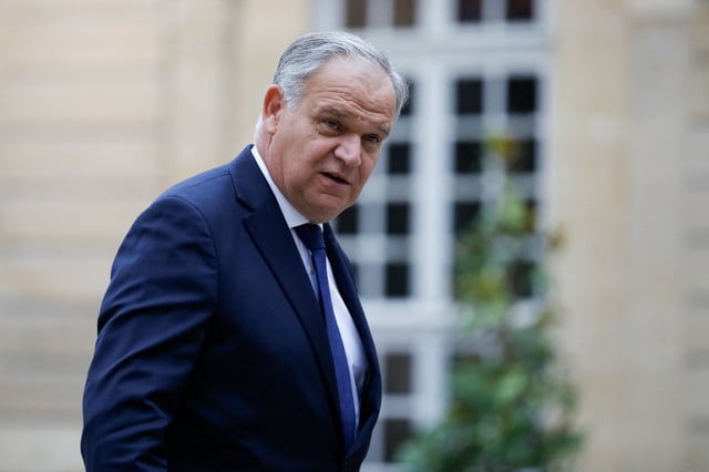 Le ministre des Outre-mer François-Noël Buffet.