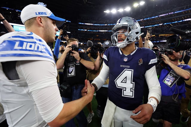 Dak Prescott and Jared Goff