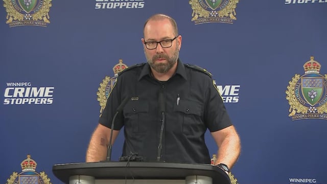Winnipeg police speak to media on animal torture case Oct. 11, 2024