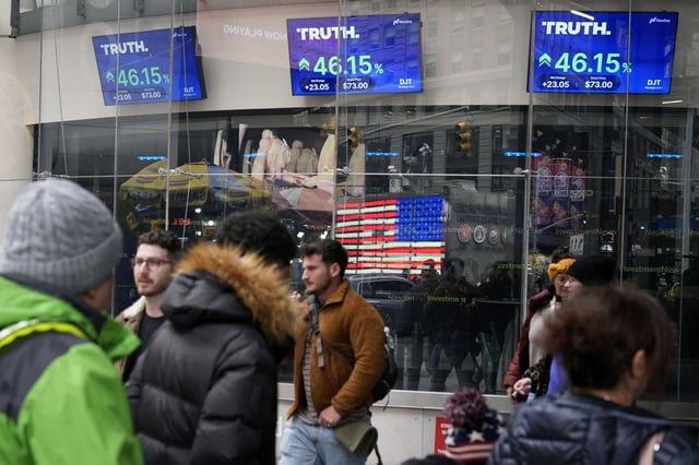 Trump Media & Technology Group has become a way for traders to bet on whether or not former President Trump will be back in the White House.