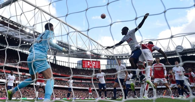 Soccer Football - Premier League - Arsenal v Tottenham Hotspur - Emirates Stadium, London, Britain - September 24, 2023 Tottenham Hotspur's Yves Bissouma in action REUTERS/Tony Obrien