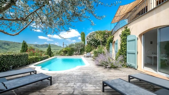 A mountain villa in Bagnols-en-Forêt, France on Airbnb’s website, priced from £208 per night. The travel platform said its personalised ranking algorithm would recommend a list of co-hosts based on more than 80 factors, including location, hosting experience and type of home