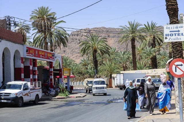 A Djanet, dans le sud-est de l'Algérie, en juillet 2023.