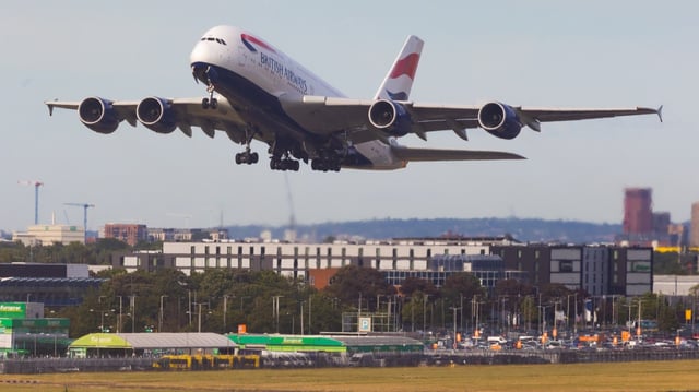 A record 63.1 million people passed through the airport in the nine months to the end of September
