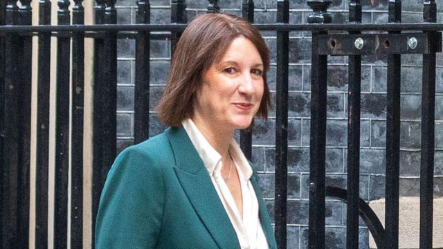 Rachel Reeves arriving at a cabinet meeting on Tuesday. She is trying to find £40 billion to fill a “black hole” in government spending