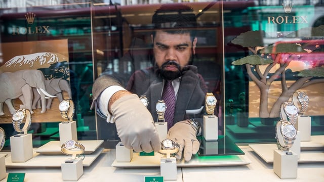 Shares in Watches of Switzerland have fallen by more than 35 per cent since the start of the year