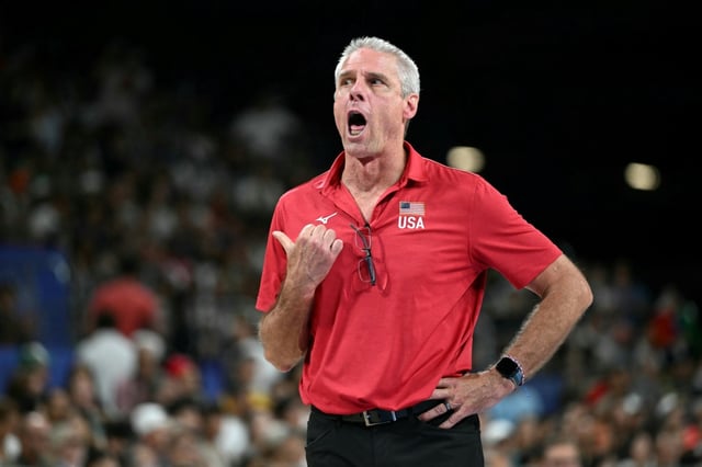US women's national volleyball team head coach Karch Kiraly has been named the new coach of the men's national team through the 2028 Los Angeles Olympics