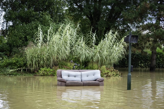 En Seine-et-Marne, après la tempête Kirk, le 10 octobre.