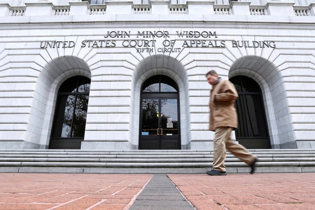 The 5th U.S. Circuit Court of Appeals in New Orleans.