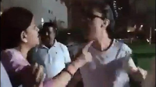 Residents said after the fight, one of the sisters approached the elderly man’s flat in V block and threatened his family of dire consequences. (HT Photo)