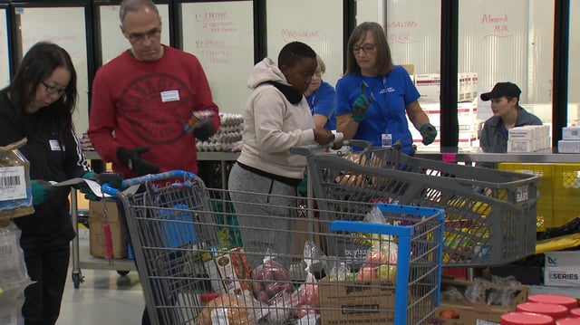 The Calgary Food Bank says it is seeing unprecedented demand as a new report from Food Banks Canada says food bank use in Alberta has nearly double in the past 5 years. 