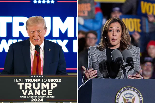 Donald Trump Kamala Harris