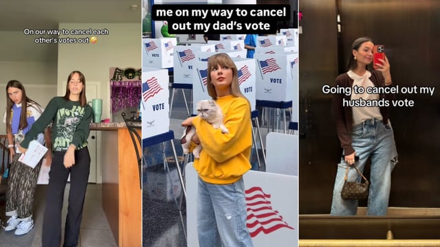 Cancel Out a Vote Trend