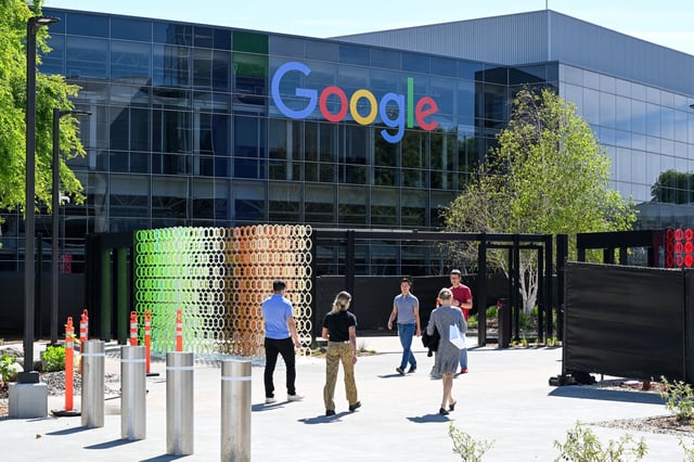 FILE - A view of Google’s headquarters in Mountain View, Calif., on April 16, 2024. 