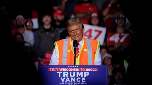 Republican presidential nominee and former U.S. President Donald Trump
