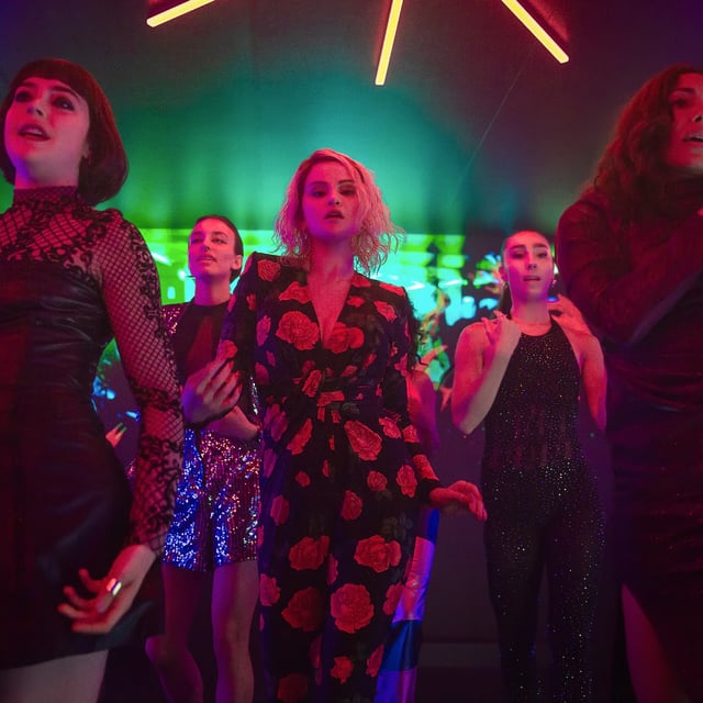 This image released by Netflix shows Selena Gomez in a scene from "Emilia Pérez." (Shanna Besson/Netflix via AP)