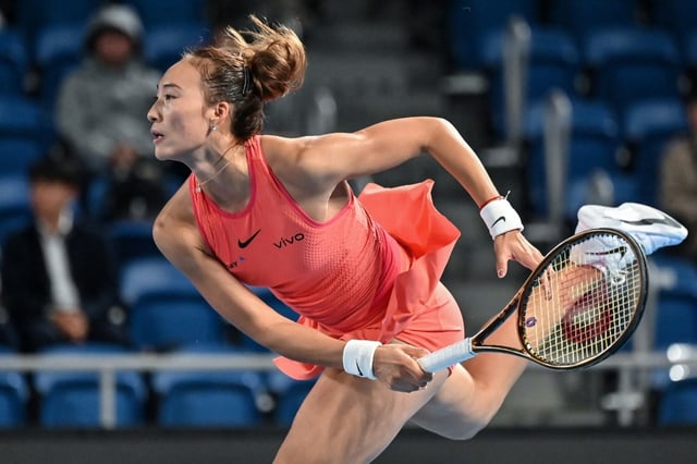 Zheng Qinwen has a 28-4 win-loss record since Wimbledon