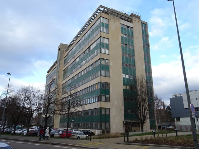 L’Institut médico-légal de Strasbourg.