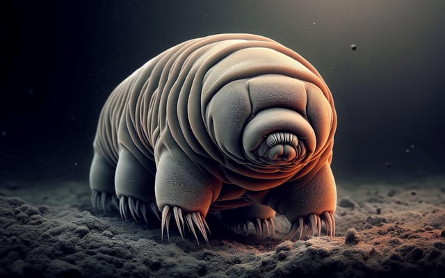 Enlarged image of Water bear