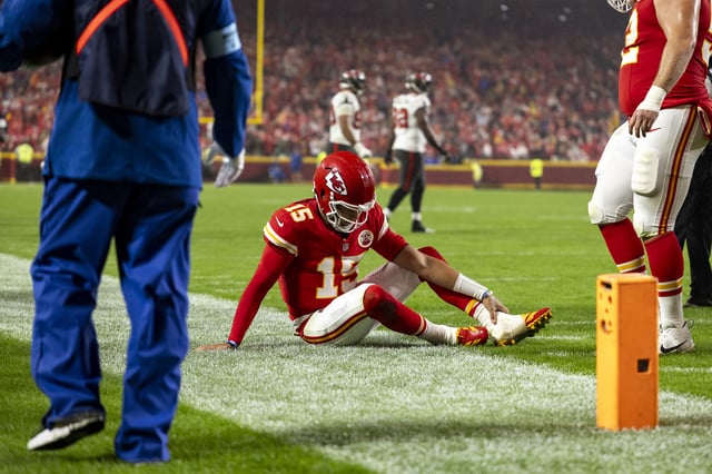 Chiefs QB Patrick Mahomes