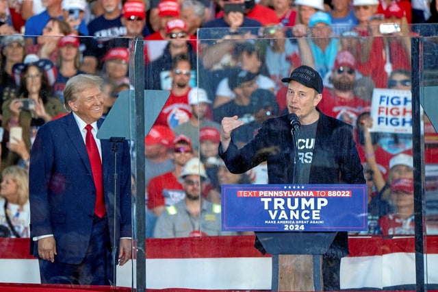 Le 5 octobre dernier, Elon Musk apportait une fois de plus un précieux soutien à l'ancien président Donald Trump  à Butler, en Pennsylvanie. De quoi mettre de l'huile dans les rouages de Tesla par un adversaire jusque-là de la voiture électrique.
