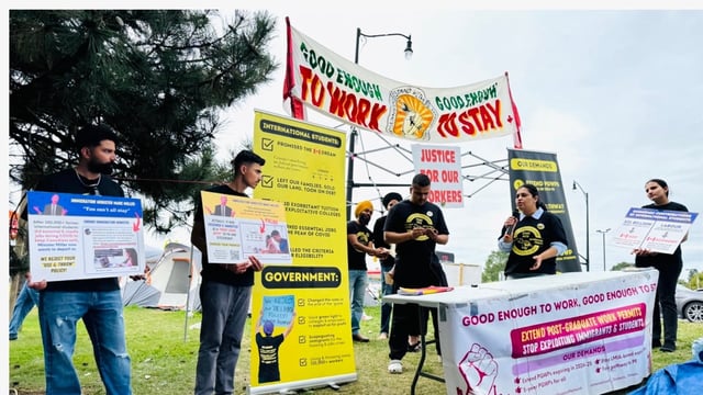 Canada has been witnessing protests by students in several provinces, seeking relaxation in immigration policies. (Sourced)